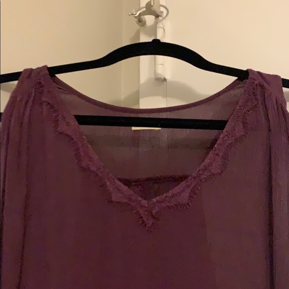 A purple tank top - Picture 2 of 2